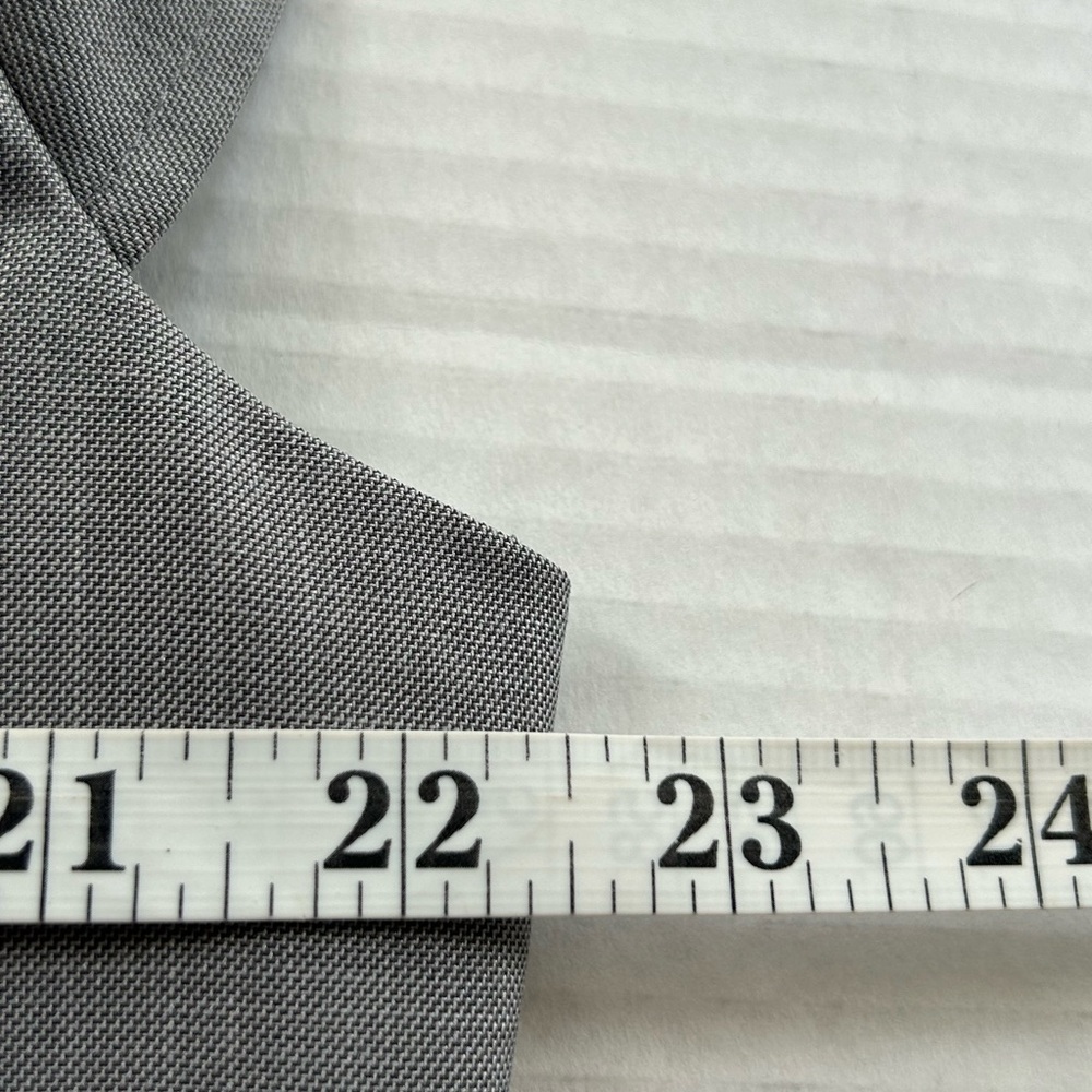 CALVIN KLEIN gray short sleeves pleated Dress SZ 16W NWT - Picture 8 of 11